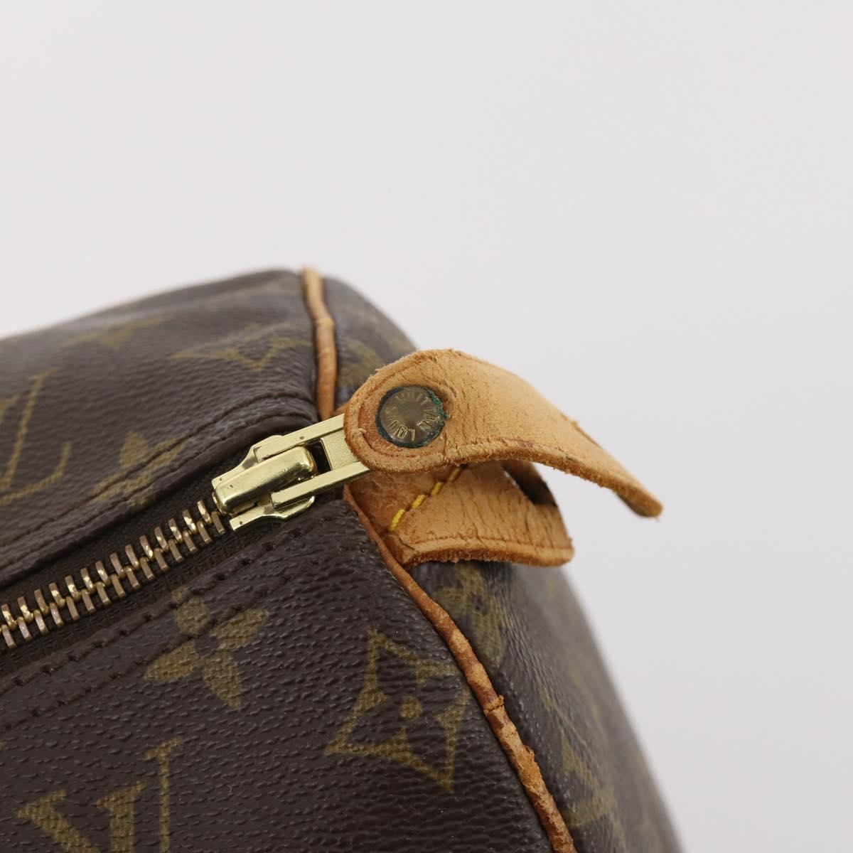 LOUIS VUITTON Monogram Speedy 40 Hand Bag M41522 LV Auth 183075