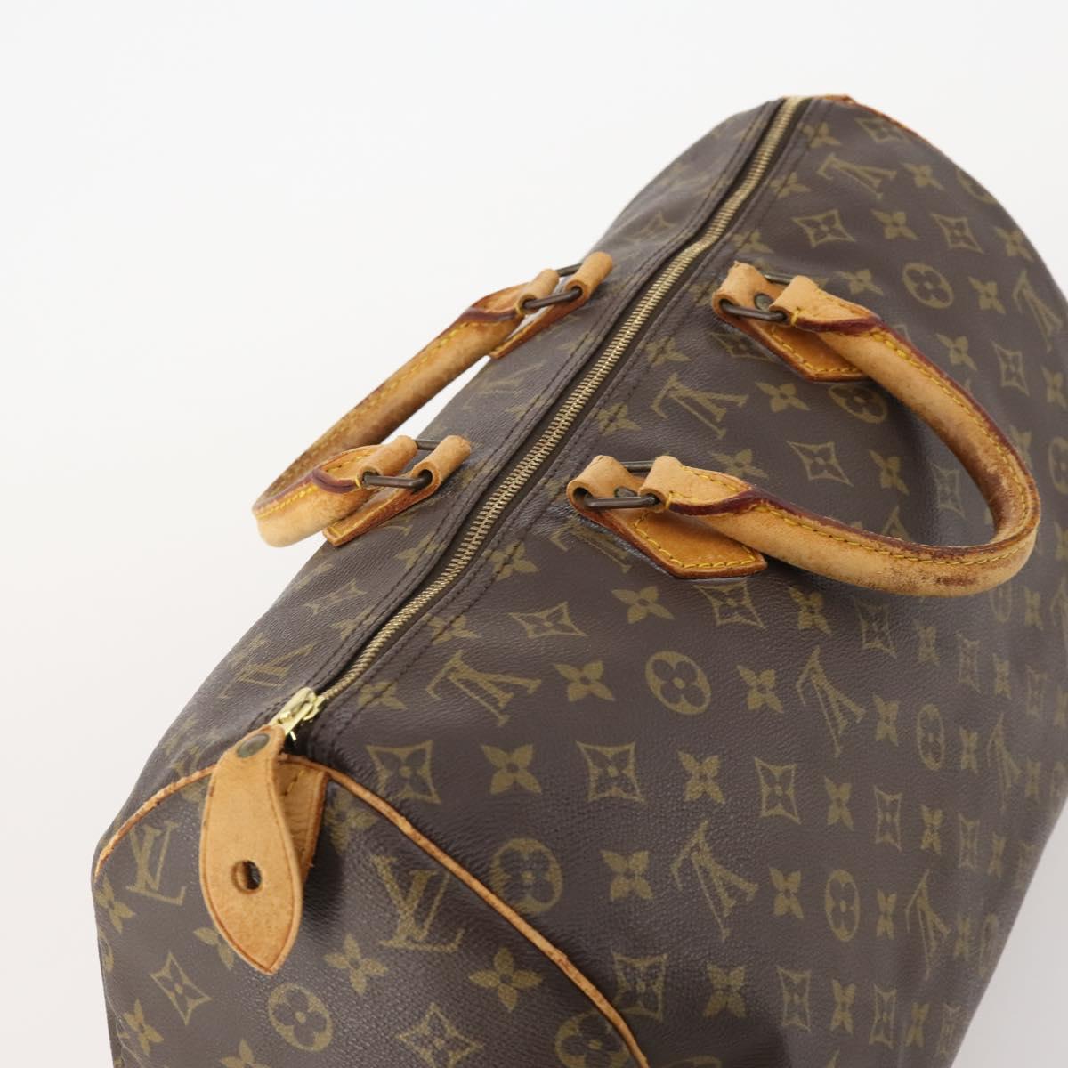 LOUIS VUITTON Monogram Speedy 40 Hand Bag M41522 LV Auth 183075