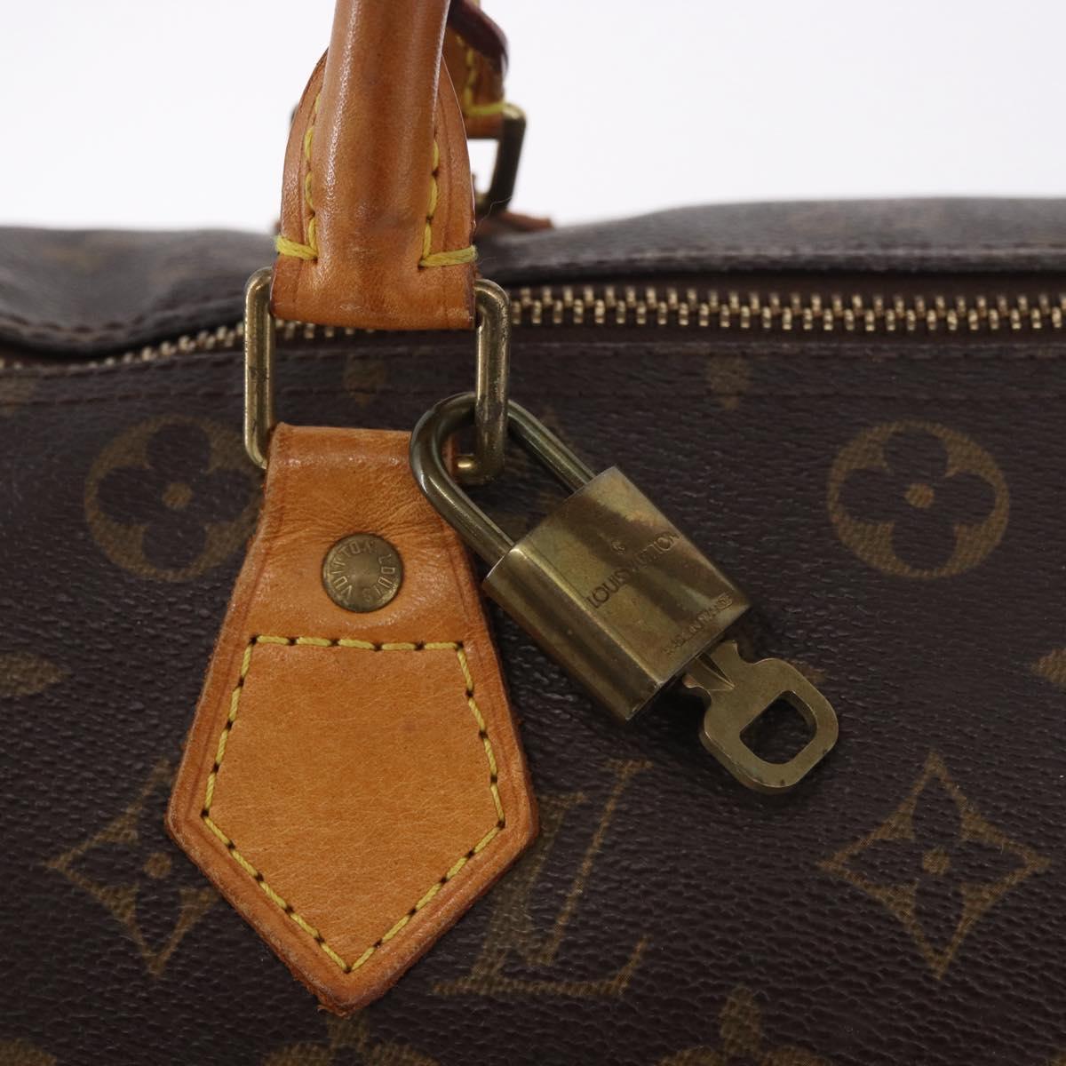 LOUIS VUITTON Monogram Speedy 30 Hand Bag M41526 LV Auth 183083A