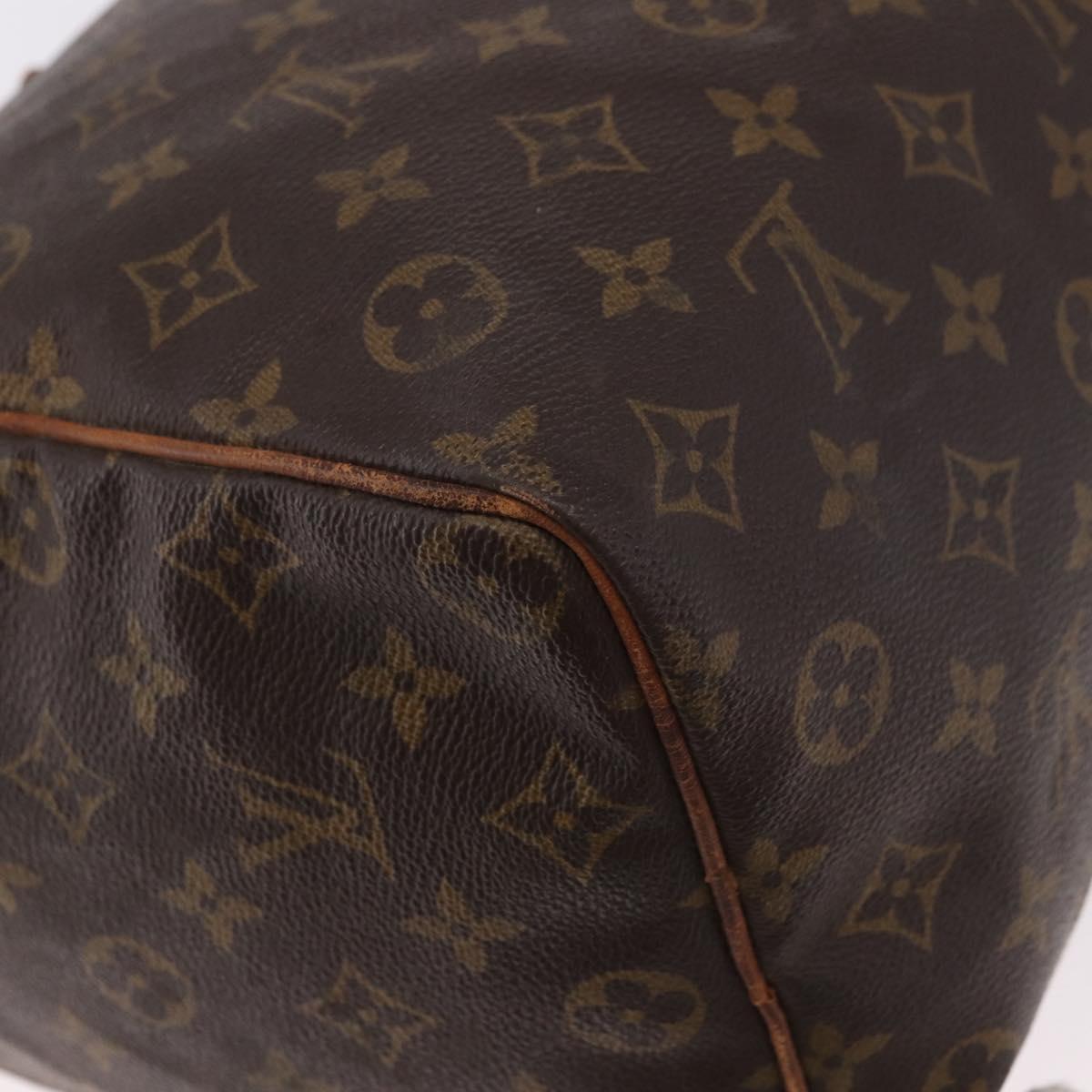 LOUIS VUITTON Monogram Speedy 35 Hand Bag M41524 LV Auth 183086
