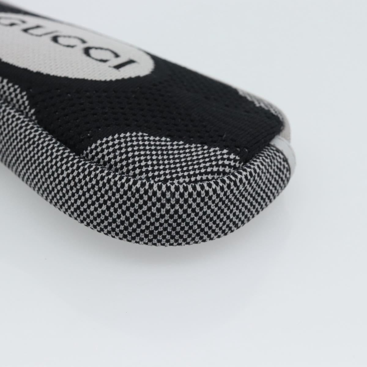 GUCCI Pouch Cotton Black Auth 183090M