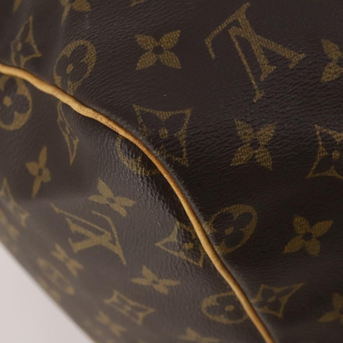 LOUIS VUITTON Monogram Keepall 55 Boston Bag M41424 LV Auth 183098A