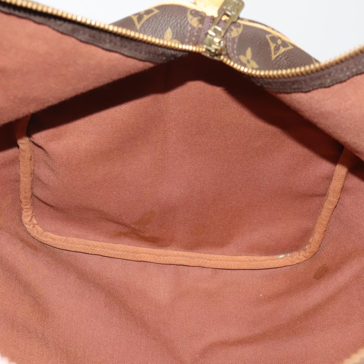 LOUIS VUITTON Monogram Keepall 55 Boston Bag M41424 LV Auth 183098A