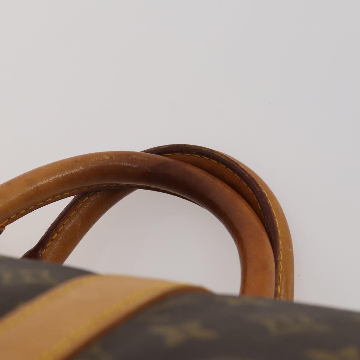 LOUIS VUITTON Monogram Keepall 55 Boston Bag M41424 LV Auth 183098A
