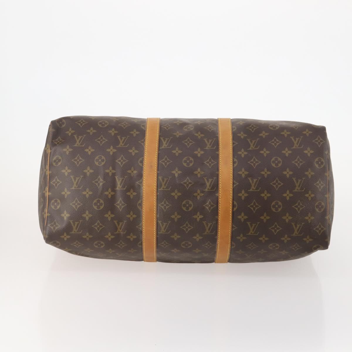 LOUIS VUITTON Monogram Keepall 50 Boston Bag M41426 LV Auth 183099A