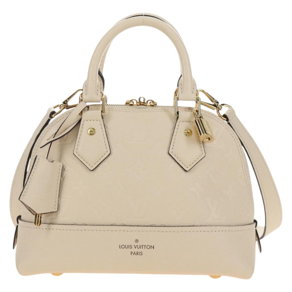 LOUIS VUITTON Empreinte Neo Alma PM Hand Bag Tour Rail M44885 LV Auth 183102SAV