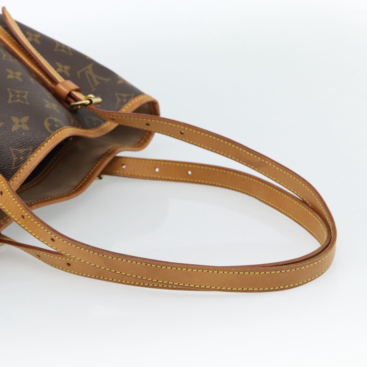 LOUIS VUITTON Monogram Bucket GM Shoulder Bag M42236 LV Auth 183178