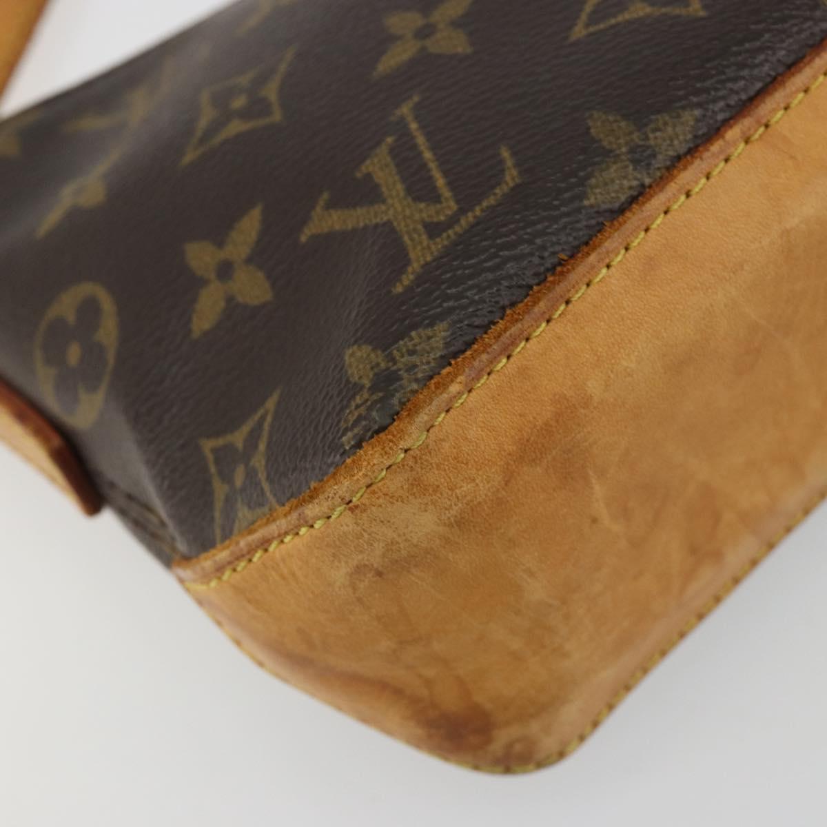 LOUIS VUITTON Monogram Trotteur Shoulder Bag M51240 LV Auth 183181