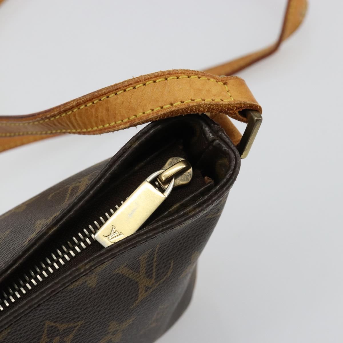 LOUIS VUITTON Monogram Trotteur Shoulder Bag M51240 LV Auth 183181