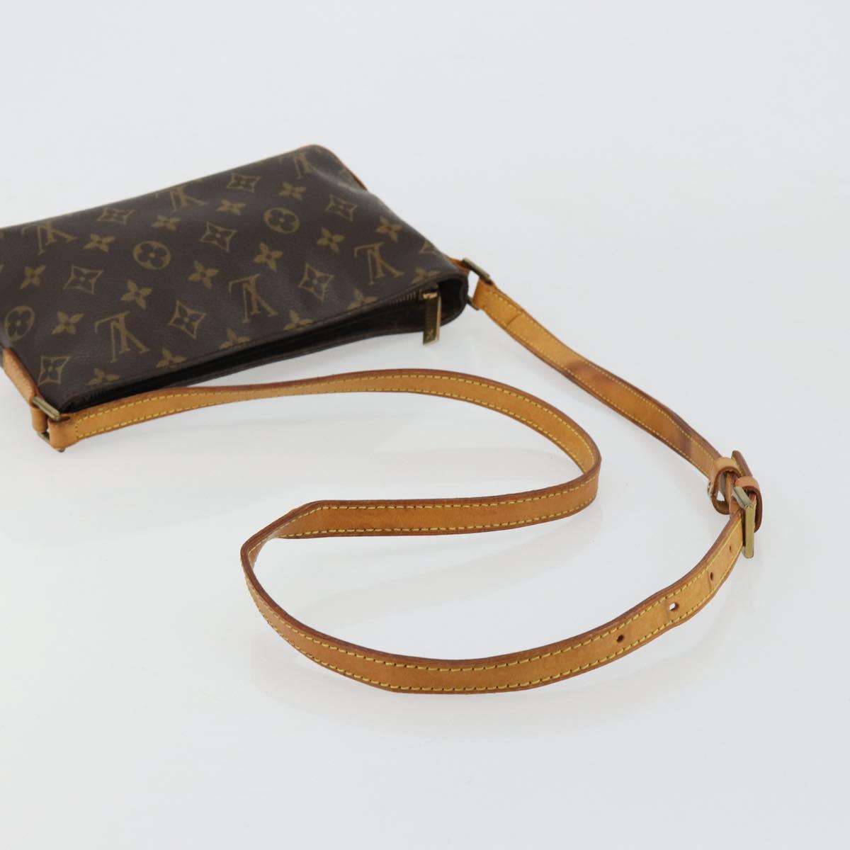 LOUIS VUITTON Monogram Trotteur Shoulder Bag M51240 LV Auth 183181
