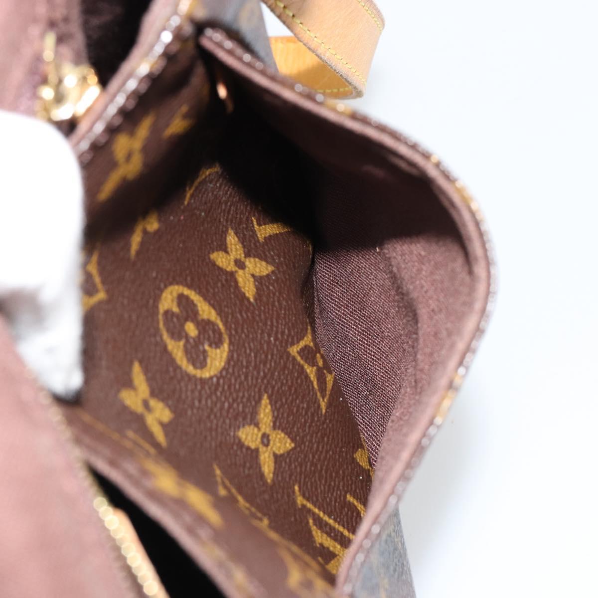 LOUIS VUITTON Monogram Menilmontant PM Shoulder Bag M40474 LV Auth 183182