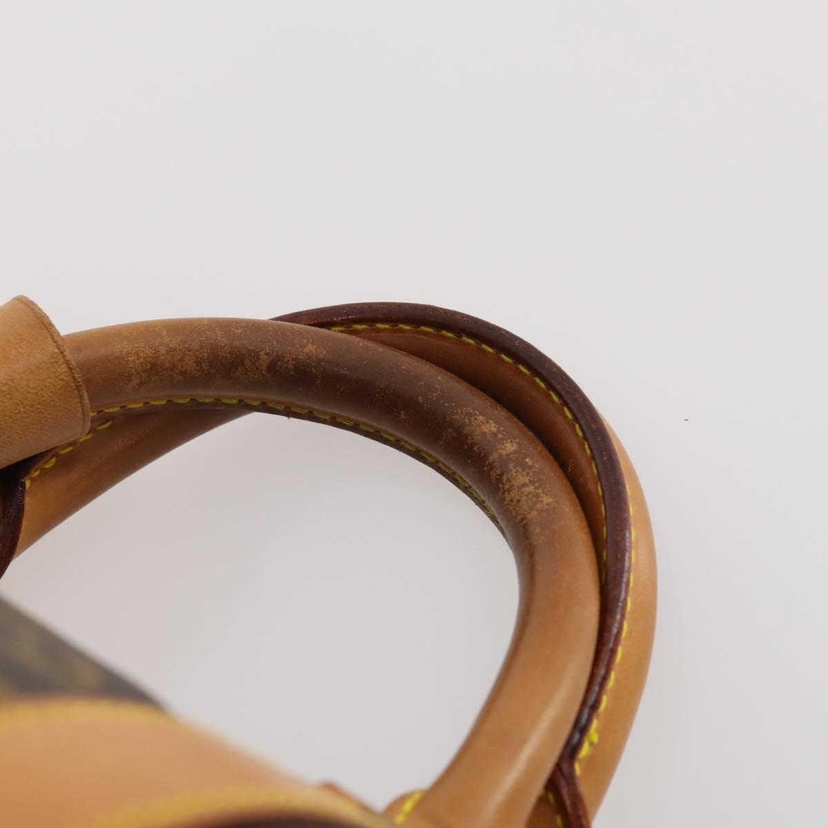 LOUIS VUITTON Monogram Keepall 55 Boston Bag M41424 LV Auth 183184
