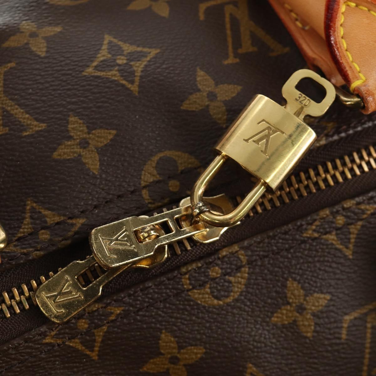 LOUIS VUITTON Monogram Keepall 50 Boston Bag M41426 LV Auth 183185SAV