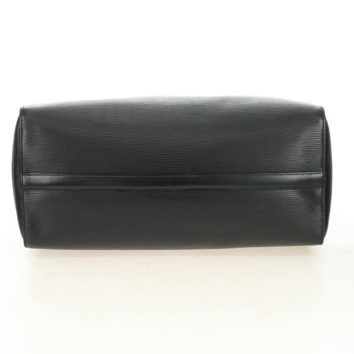 LOUIS VUITTON Epi Speedy 40 Hand Bag Black M42982 LV Auth 183190SAV