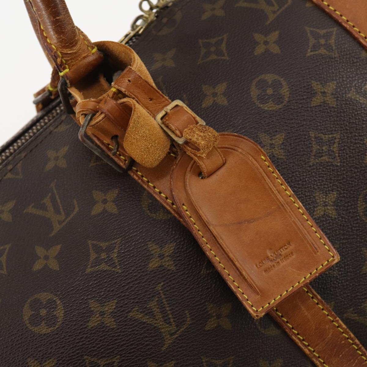 LOUIS VUITTON Monogram Keepall 50 Boston Bag M41426 LV Auth 183206