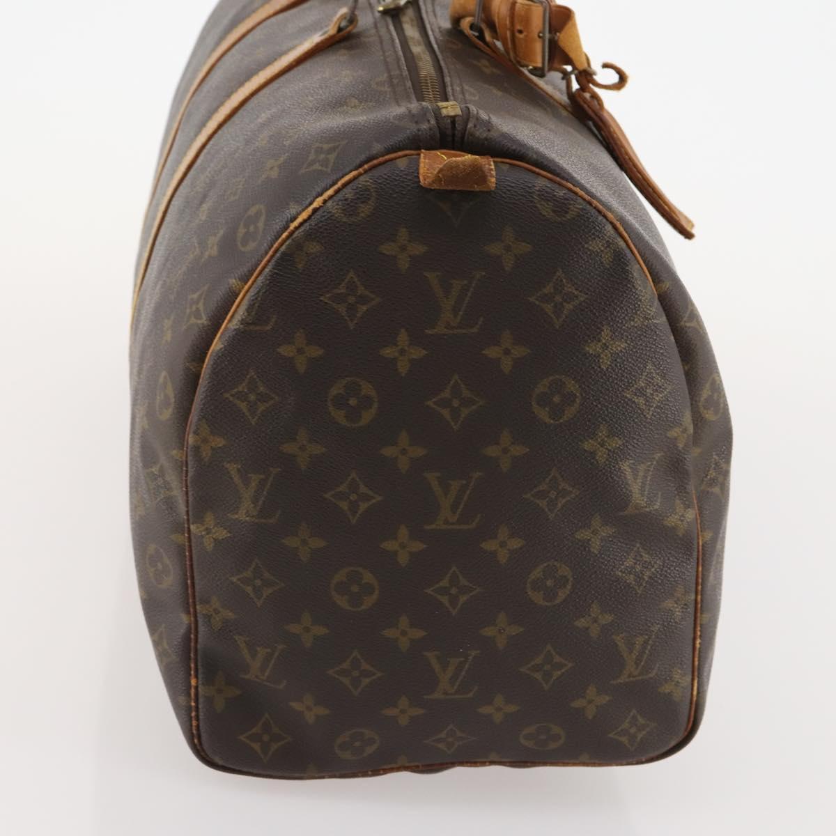 LOUIS VUITTON Monogram Keepall 50 Boston Bag M41426 LV Auth 183206