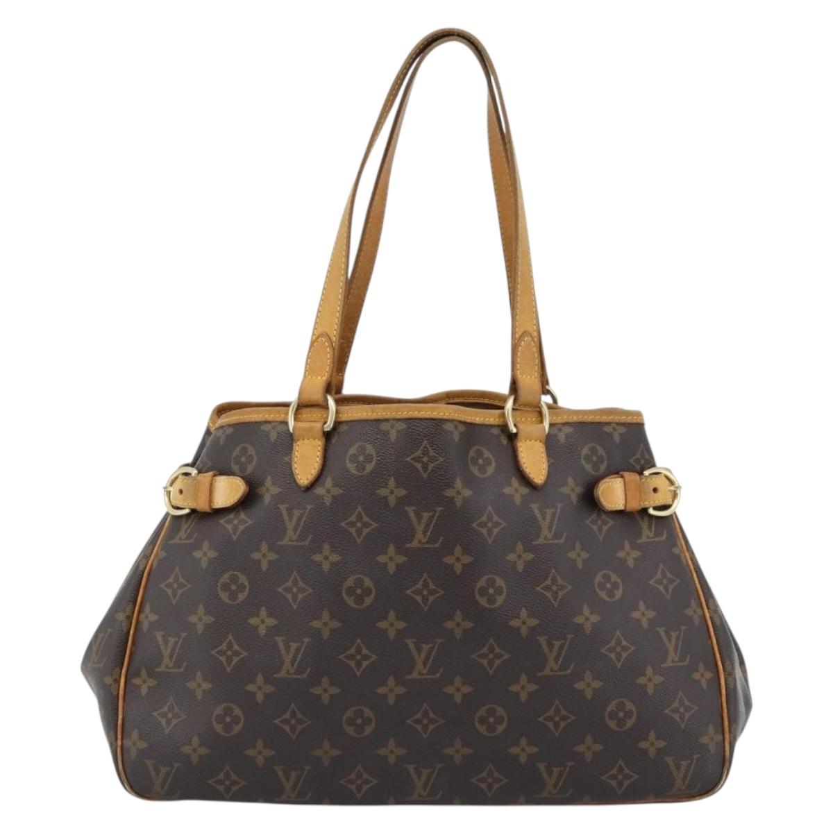 LOUIS VUITTON Monogram Batignolles Horizontal Tote Bag M51154 LV Auth 183208