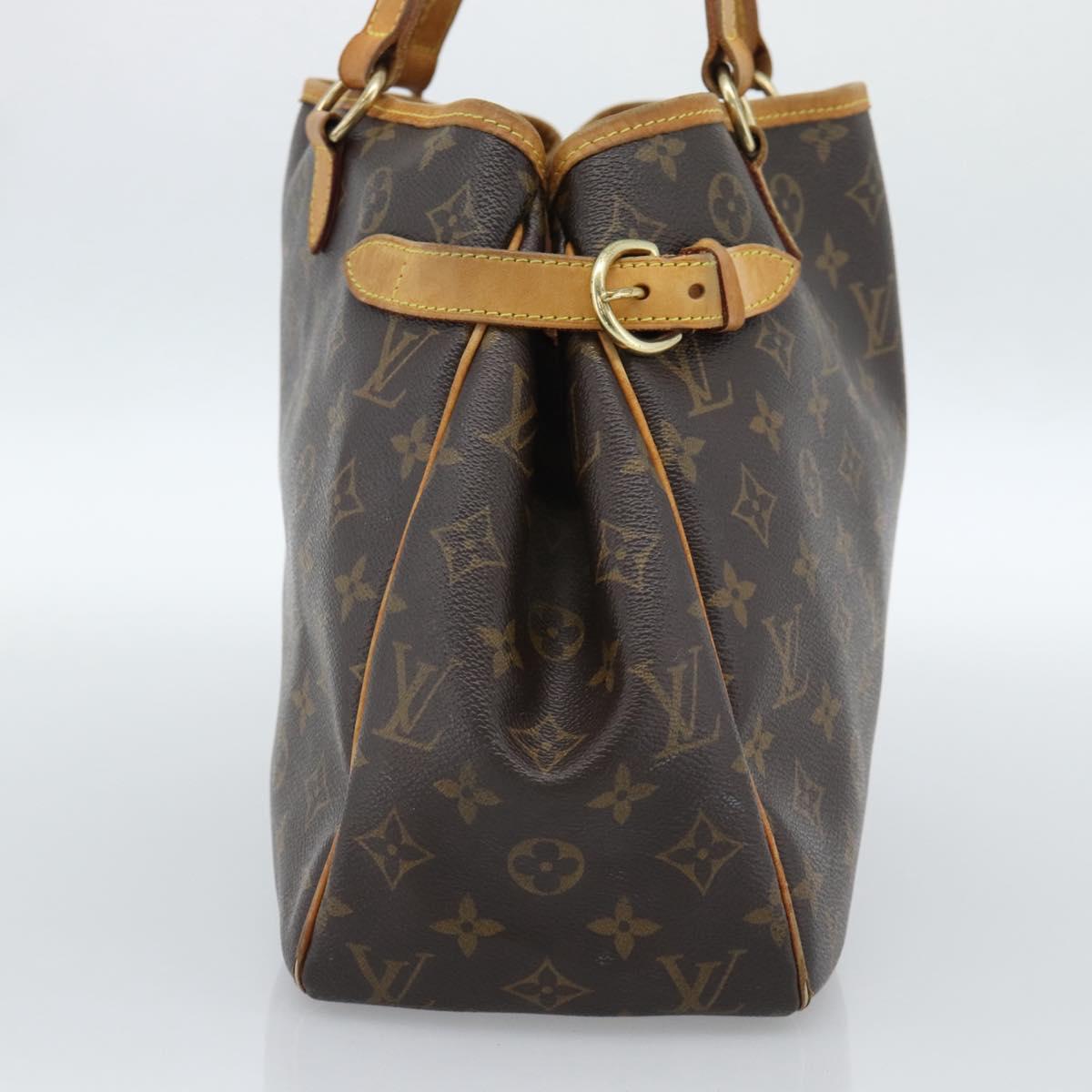 LOUIS VUITTON Monogram Batignolles Horizontal Tote Bag M51154 LV Auth 183208