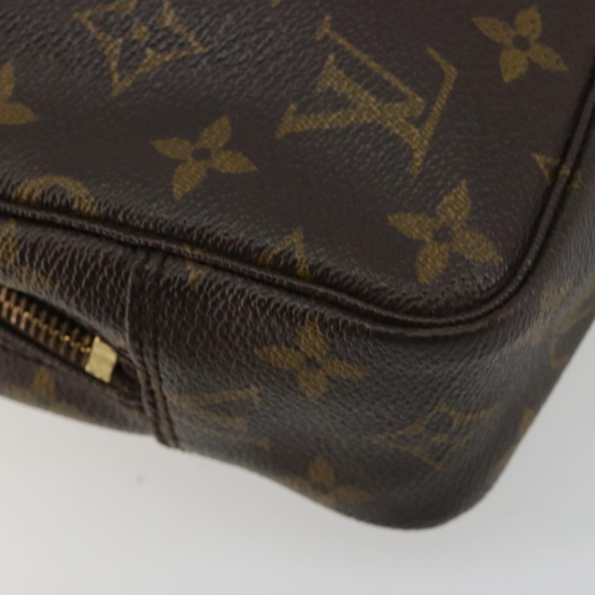 LOUIS VUITTON Monogram Trousse Toilette 23 Clutch Bag M47524 LV Auth 183238