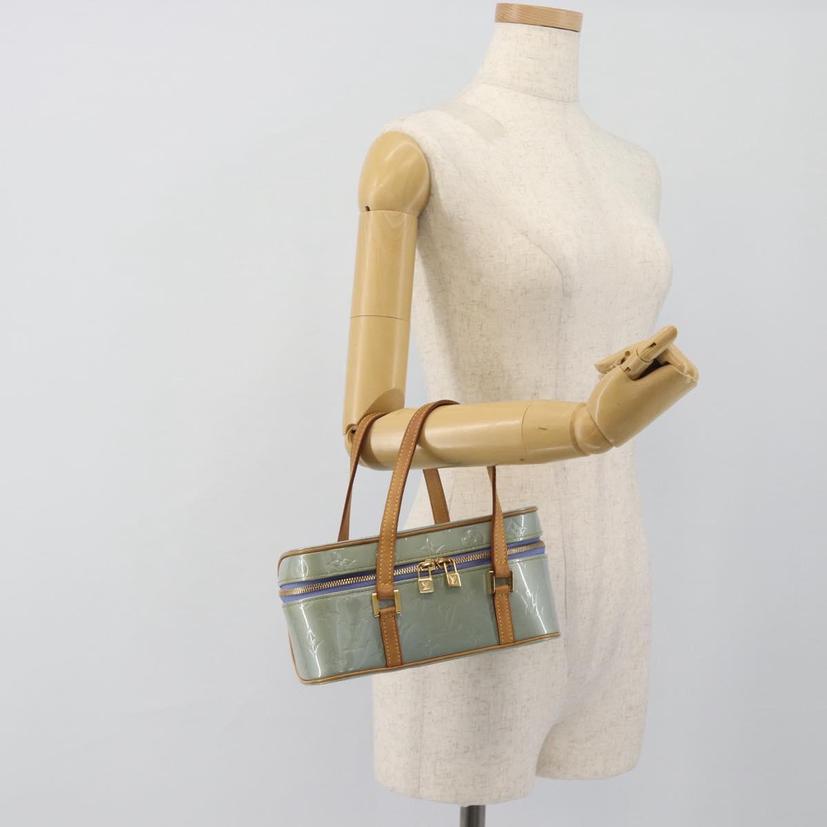 LOUIS VUITTON Vernis Sullivan Horizontal PM Bag Lavende M91268 LV Auth 183251A
