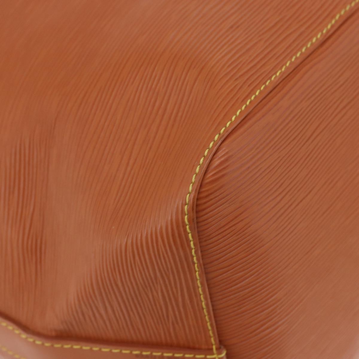 LOUIS VUITTON Epi Petit Noe Shoulder Bag Zipangu Gold M44108 LV Auth 183270SAV