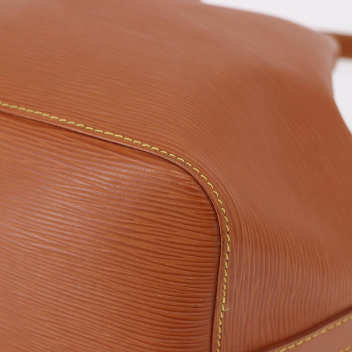 LOUIS VUITTON Epi Petit Noe Shoulder Bag Zipangu Gold M44108 LV Auth 183270SAV