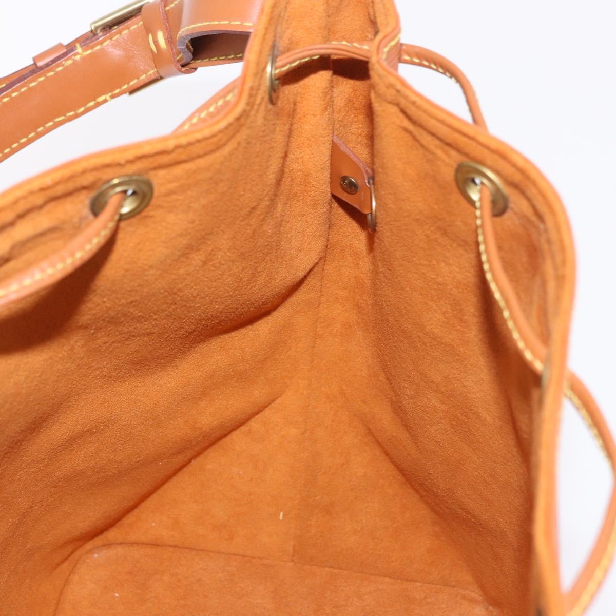 LOUIS VUITTON Epi Petit Noe Shoulder Bag Zipangu Gold M44108 LV Auth 183270SAV