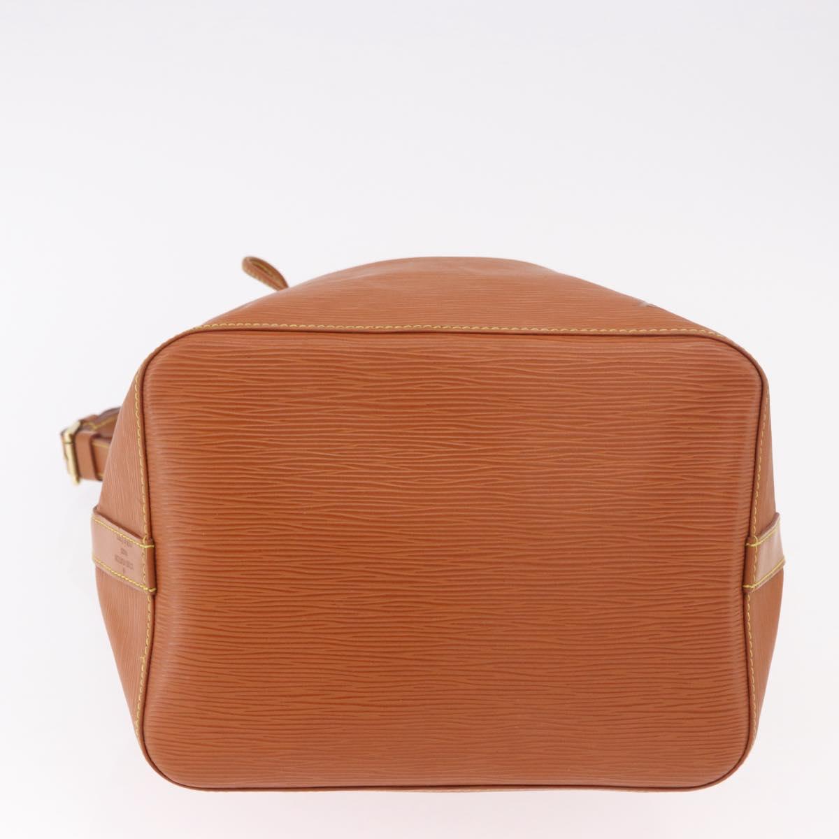 LOUIS VUITTON Epi Petit Noe Shoulder Bag Zipangu Gold M44108 LV Auth 183270SAV