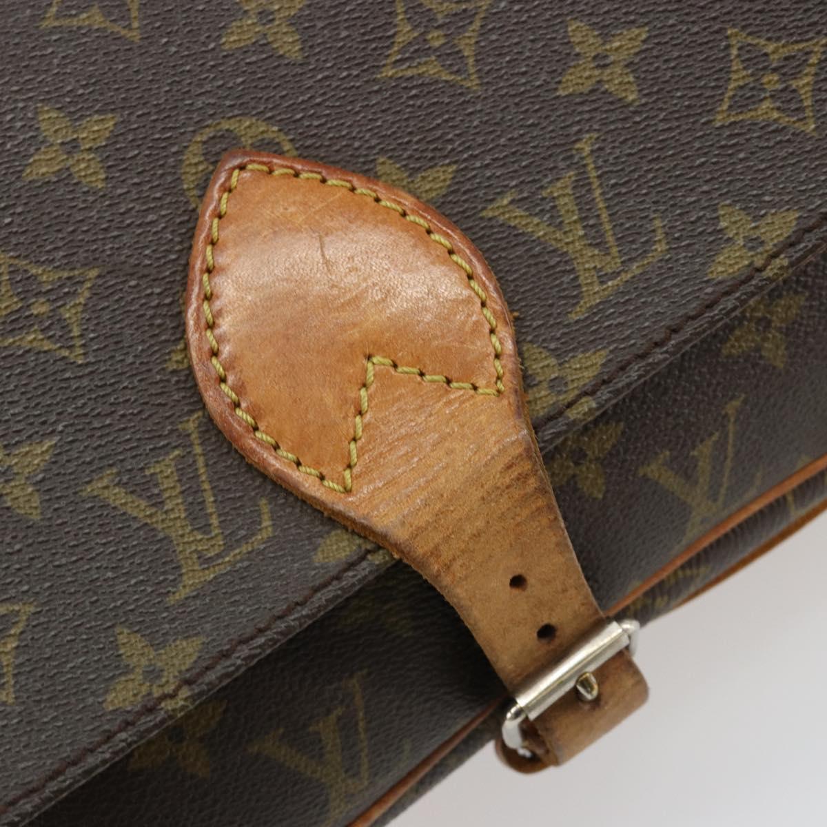 LOUIS VUITTON Monogram Cartouchiere GM Shoulder Bag M51252 LV Auth 183272