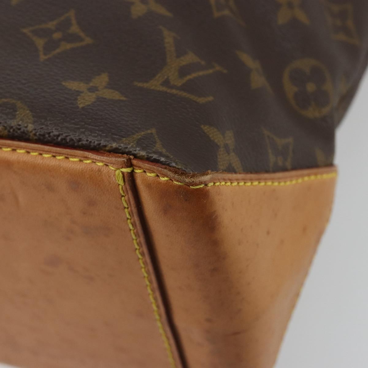 LOUIS VUITTON Monogram Cabas Piano Tote Bag M51148 LV Auth 183276