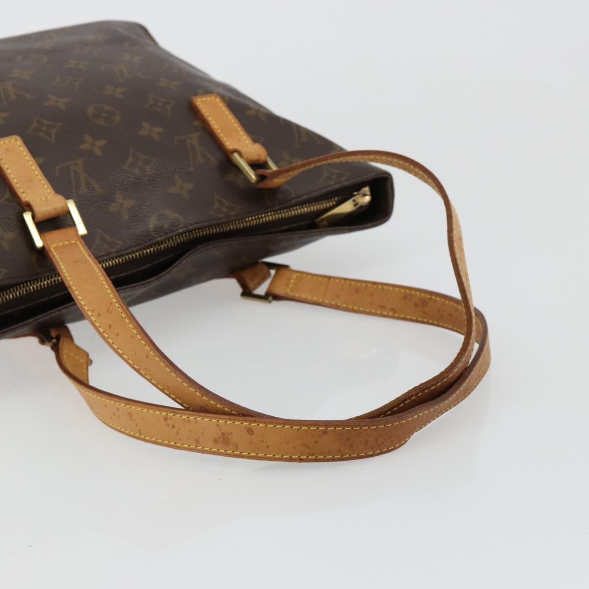 LOUIS VUITTON Monogram Cabas Piano Tote Bag M51148 LV Auth 183276