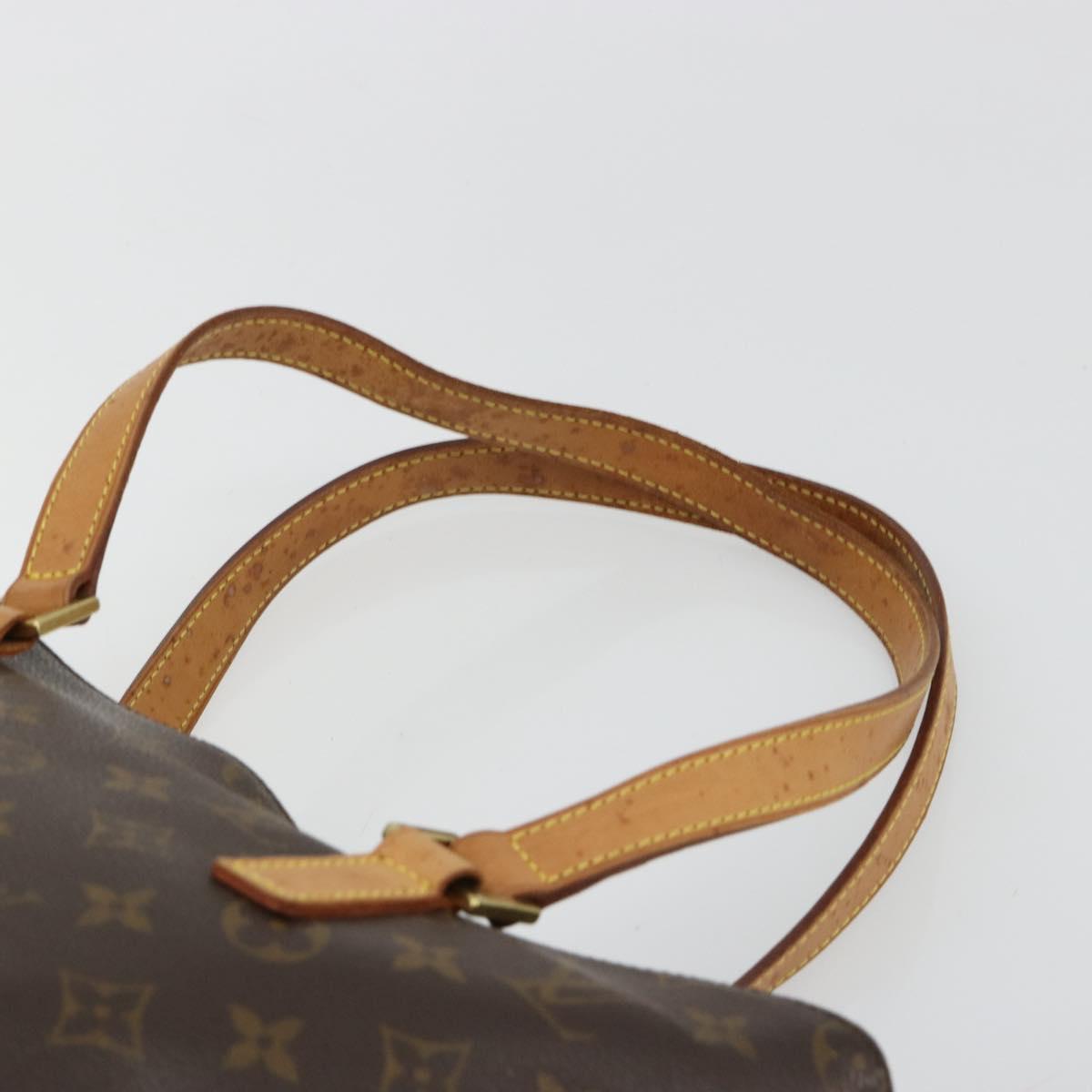 LOUIS VUITTON Monogram Cabas Piano Tote Bag M51148 LV Auth 183276
