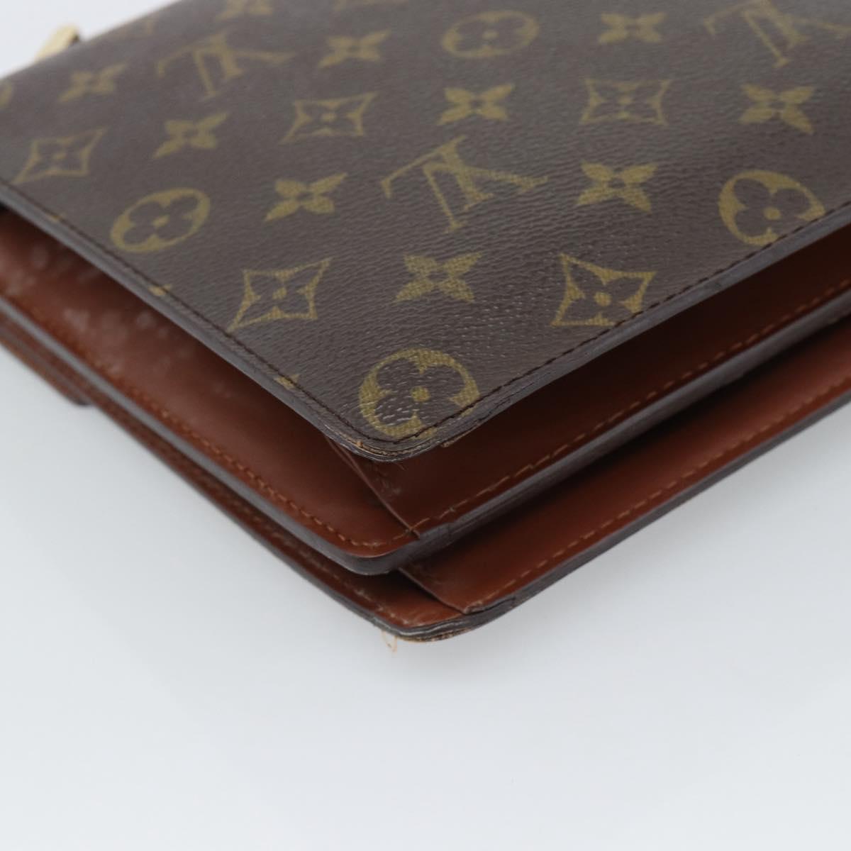 LOUIS VUITTON Monogram Concorde Hand Bag M51190 LV Auth 183277