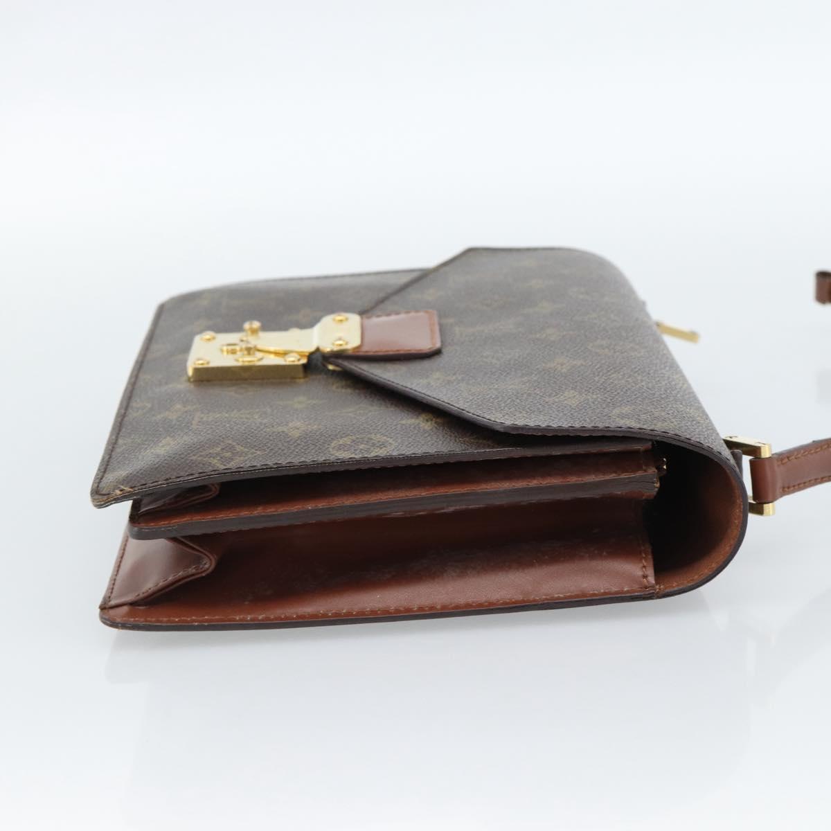 LOUIS VUITTON Monogram Concorde Hand Bag M51190 LV Auth 183277