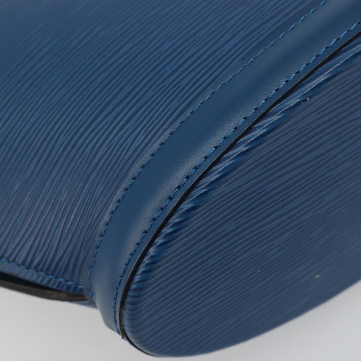 LOUIS VUITTON Epi Saint Jacques Shopping Shoulder Bag Blue M52275 Auth 183305SAV