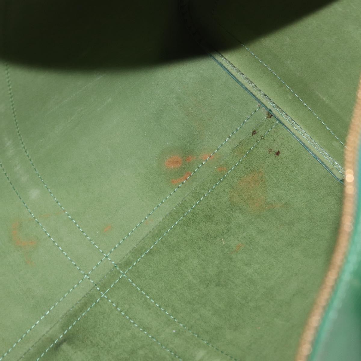 LOUIS VUITTON Epi Keepall 45 Boston Bag Green M42974 LV Auth 183311SAV