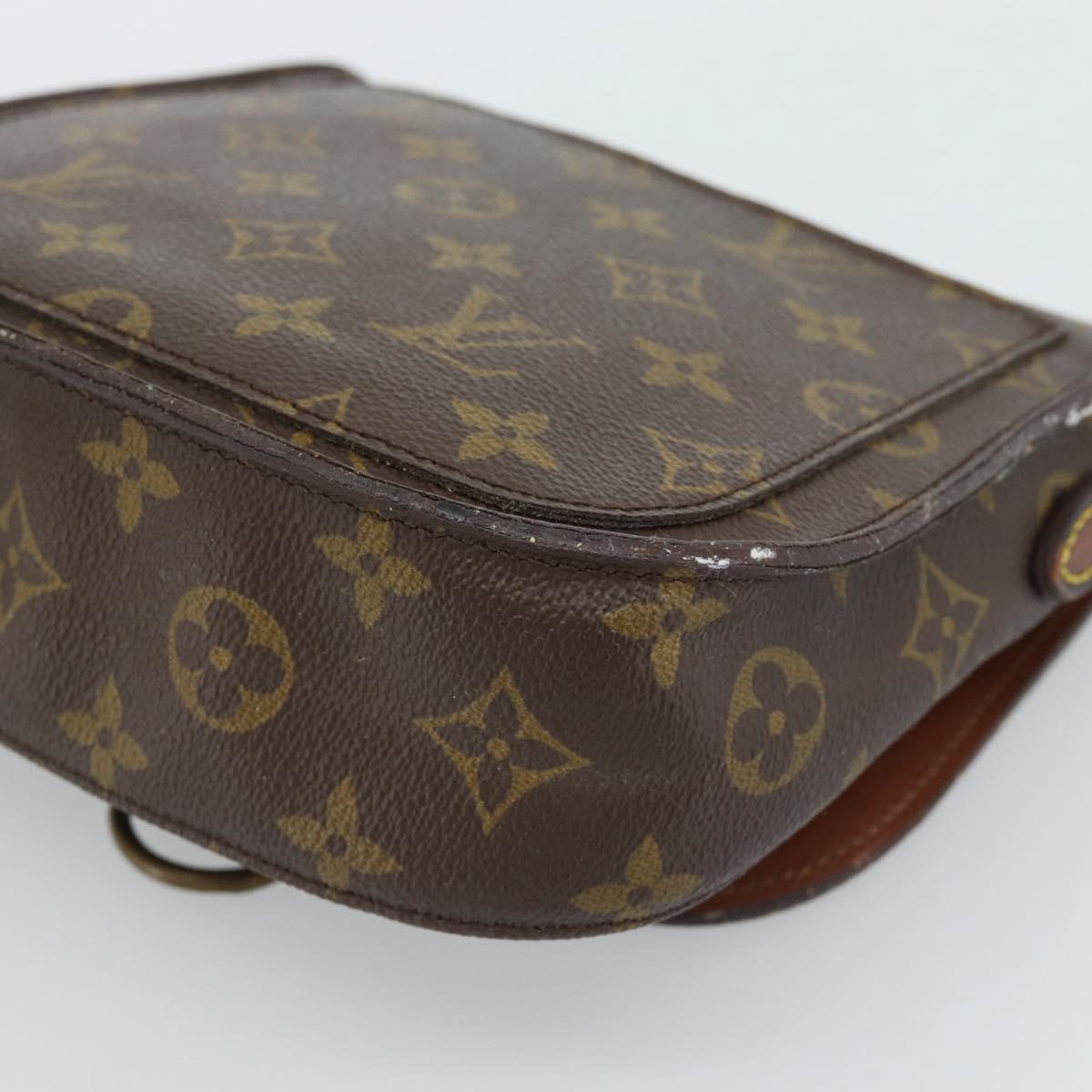 LOUIS VUITTON Monogram Saint Cloud MM Shoulder Bag M51243 LV Auth 183314