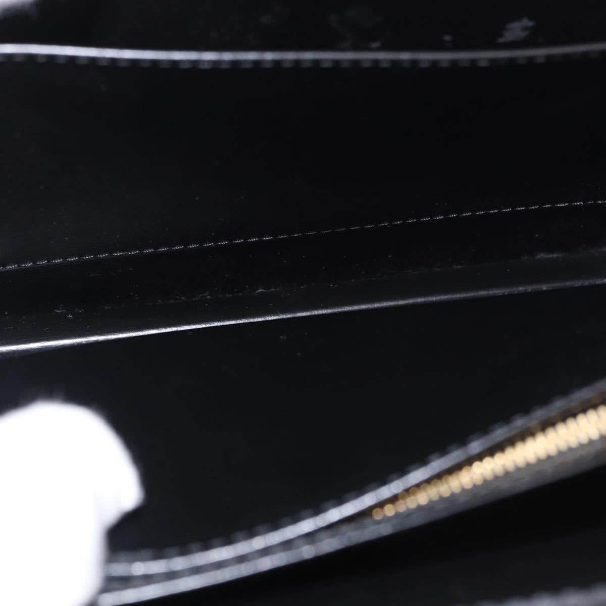 LOUIS VUITTON Epi Capuchin Shoulder Bag Black M52342 LV Auth 183324