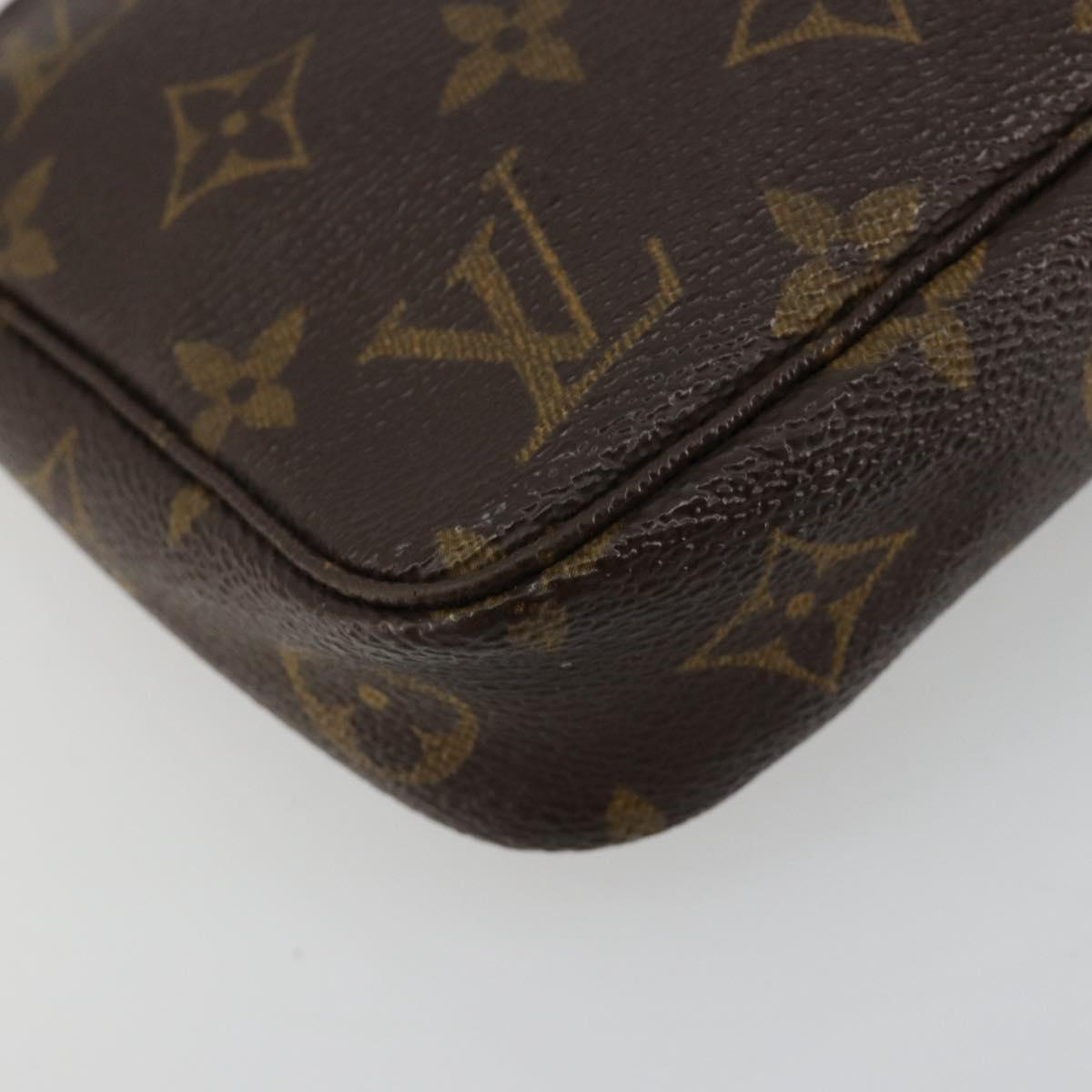 LOUIS VUITTON Monogram Pochette Accessoires Accessory Pouch M51980 Auth 183330