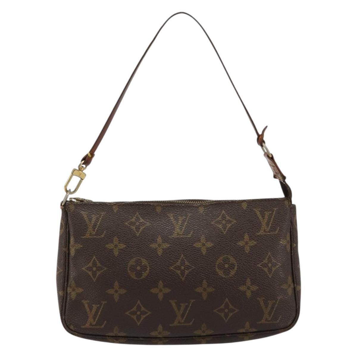 LOUIS VUITTON Monogram Pochette Accessoires Accessory Pouch M51980 Auth 183330