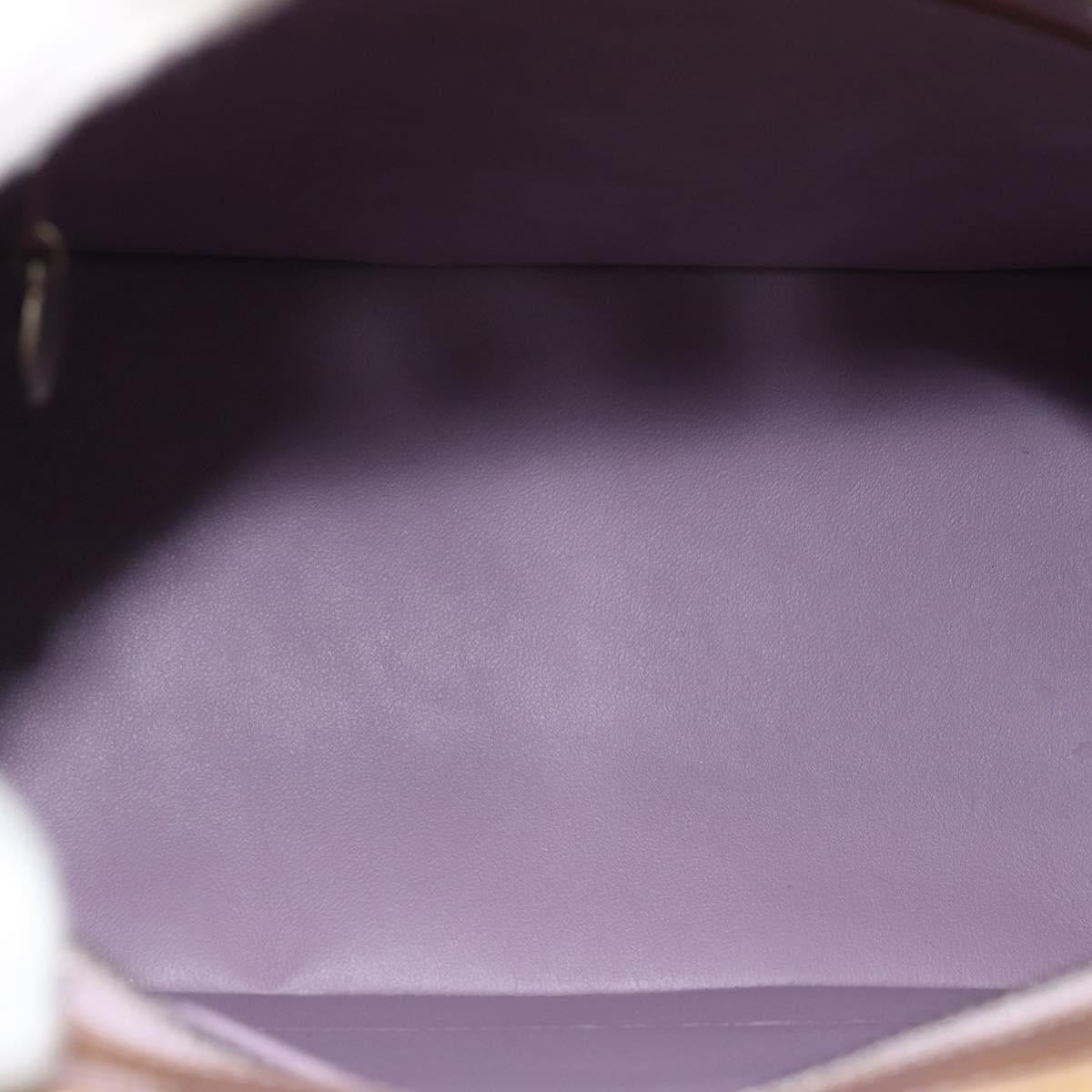 CHANEL Standard Tote Bag Patent leather Gold Silver CC Auth 183335A