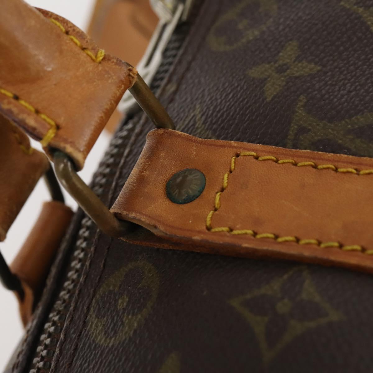 LOUIS VUITTON Monogram Keepall 45 Boston Bag M41428 LV Auth 183343