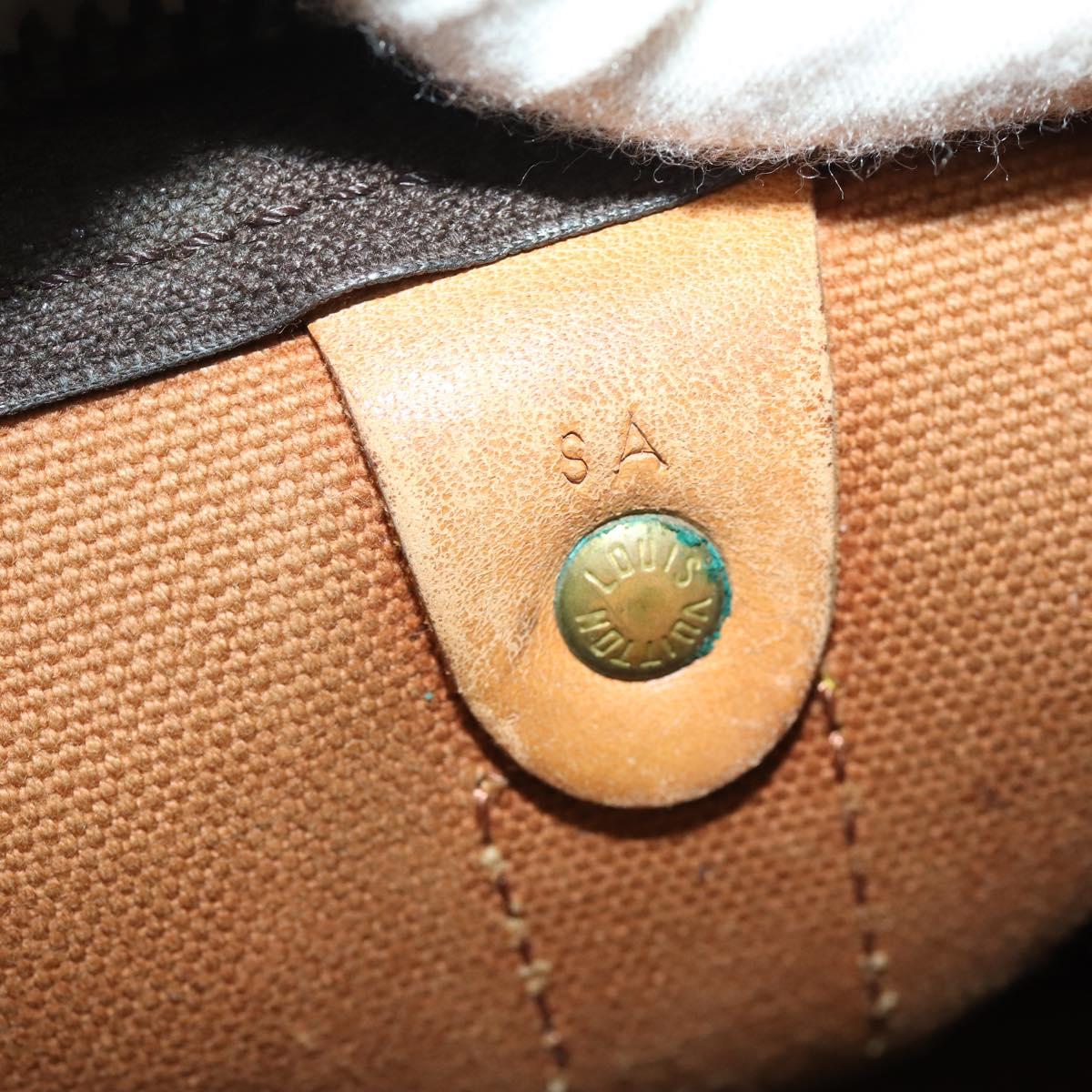 LOUIS VUITTON Monogram Keepall 45 Boston Bag M41428 LV Auth 183343