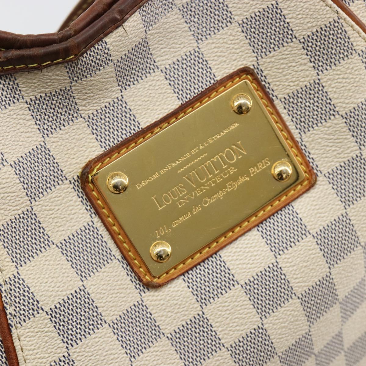 LOUIS VUITTON Damier Azur Galliera PM Shoulder Bag N55215 LV Auth 183344
