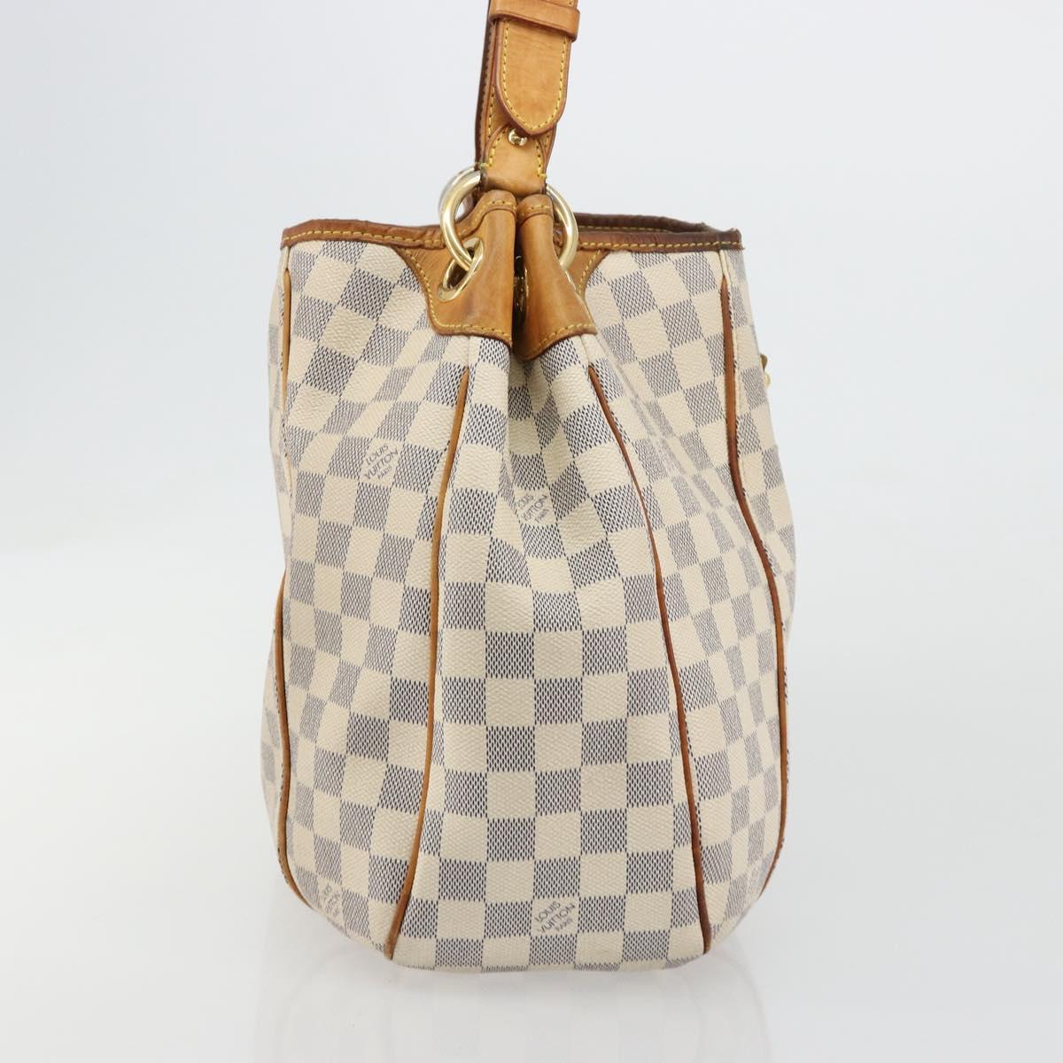 LOUIS VUITTON Damier Azur Galliera PM Shoulder Bag N55215 LV Auth 183344