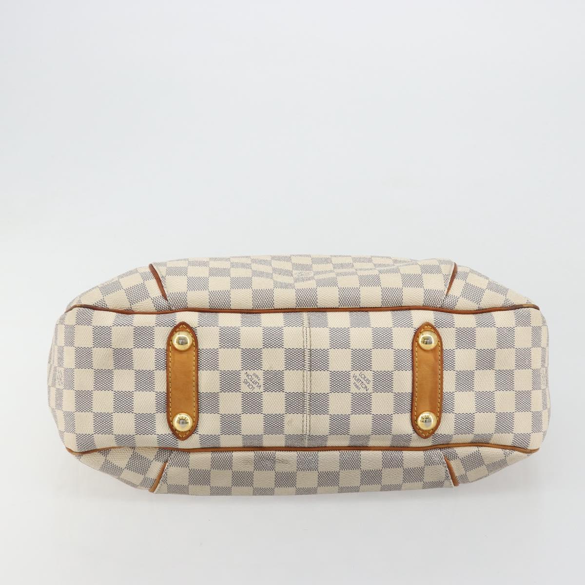 LOUIS VUITTON Damier Azur Galliera PM Shoulder Bag N55215 LV Auth 183344