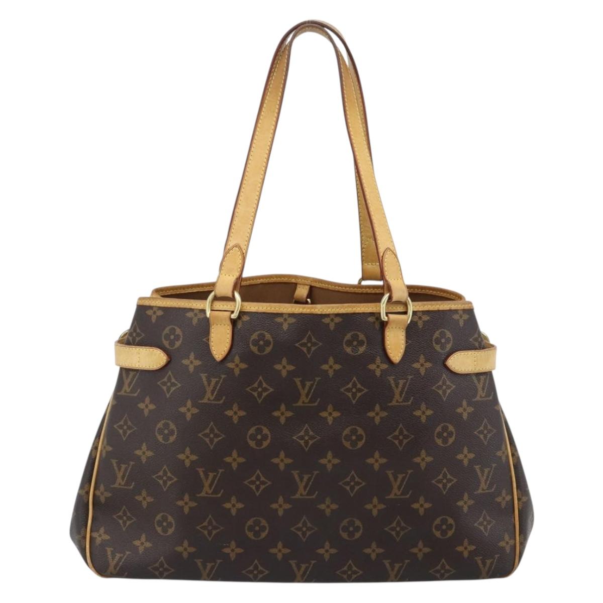 LOUIS VUITTON Monogram Batignolles Horizontal Tote Bag M51154 LV Auth 183345A