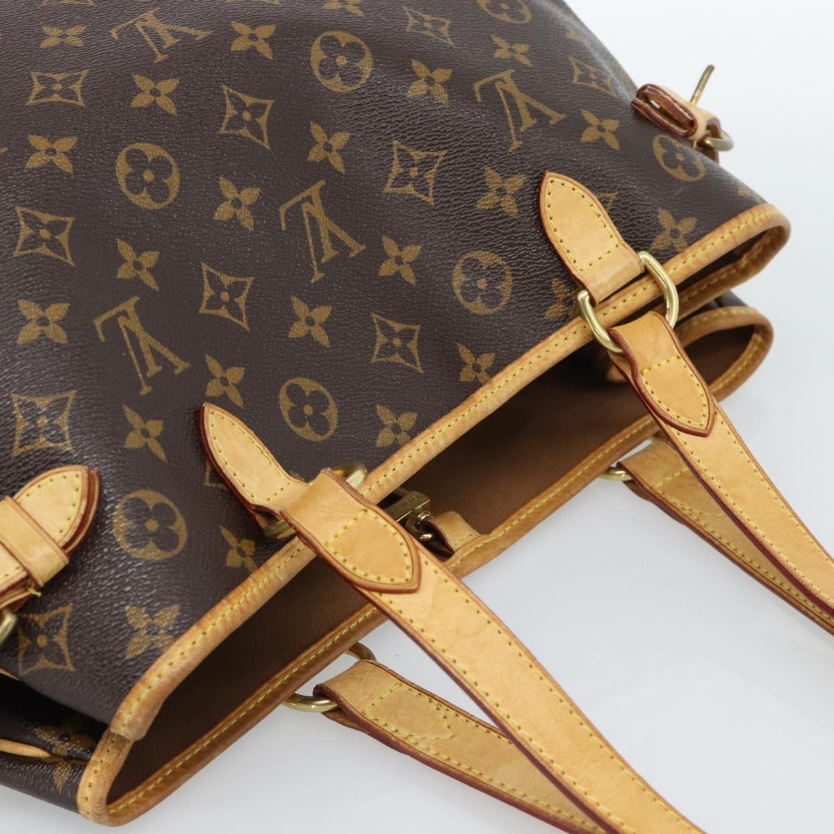 LOUIS VUITTON Monogram Batignolles Horizontal Tote Bag M51154 LV Auth 183345A