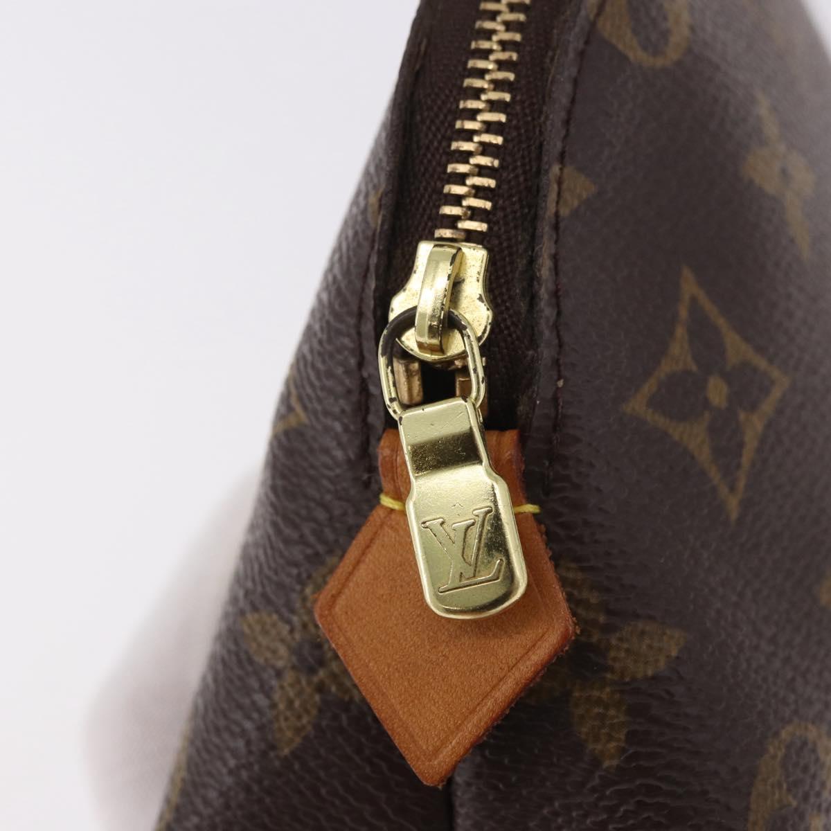 LOUIS VUITTON Monogram Pochette Cosmetic PM Pouch M43998 LV Auth 183346