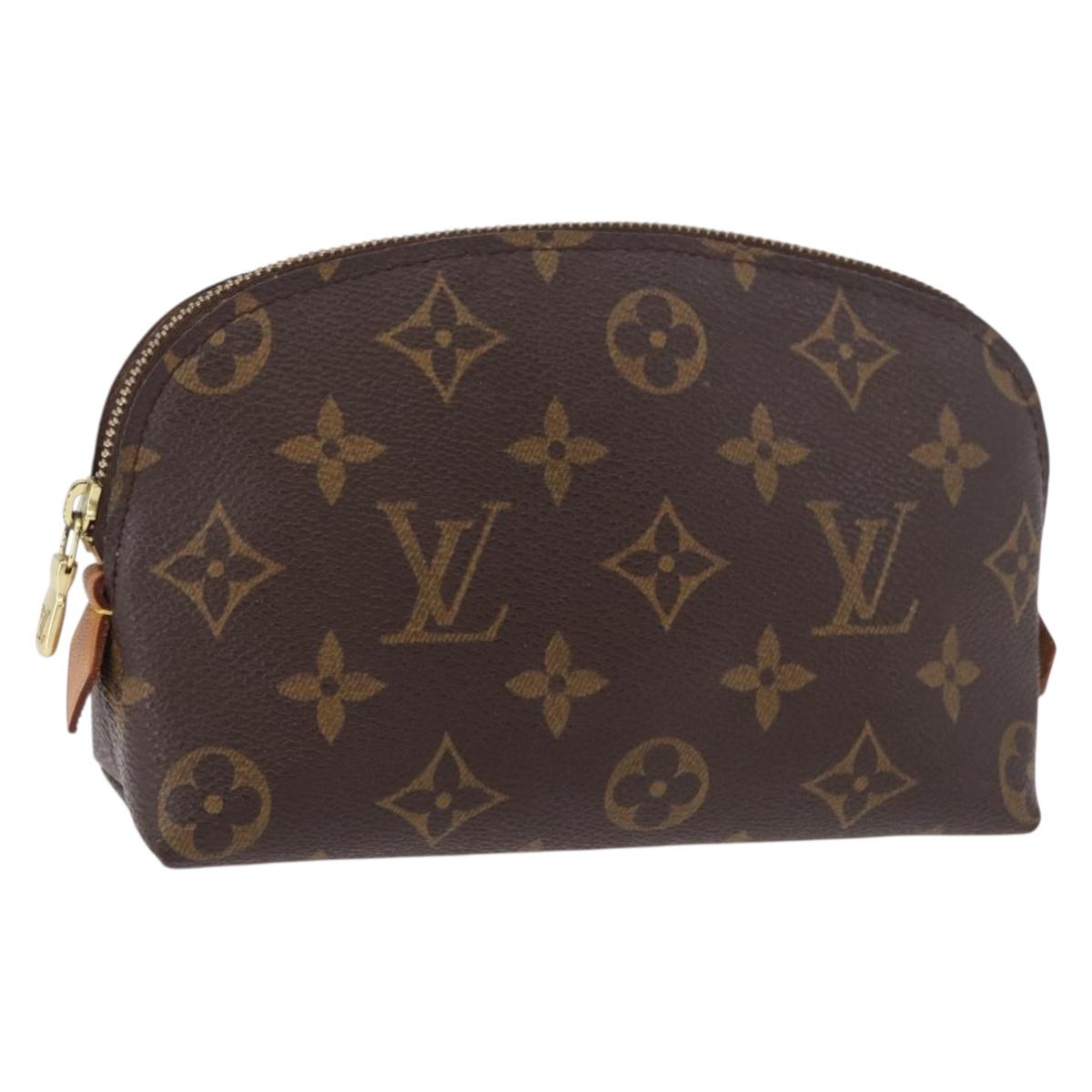 LOUIS VUITTON Monogram Pochette Cosmetic PM Pouch M43998 LV Auth 183346